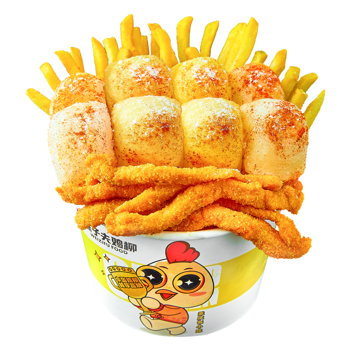 鸡柳三合一