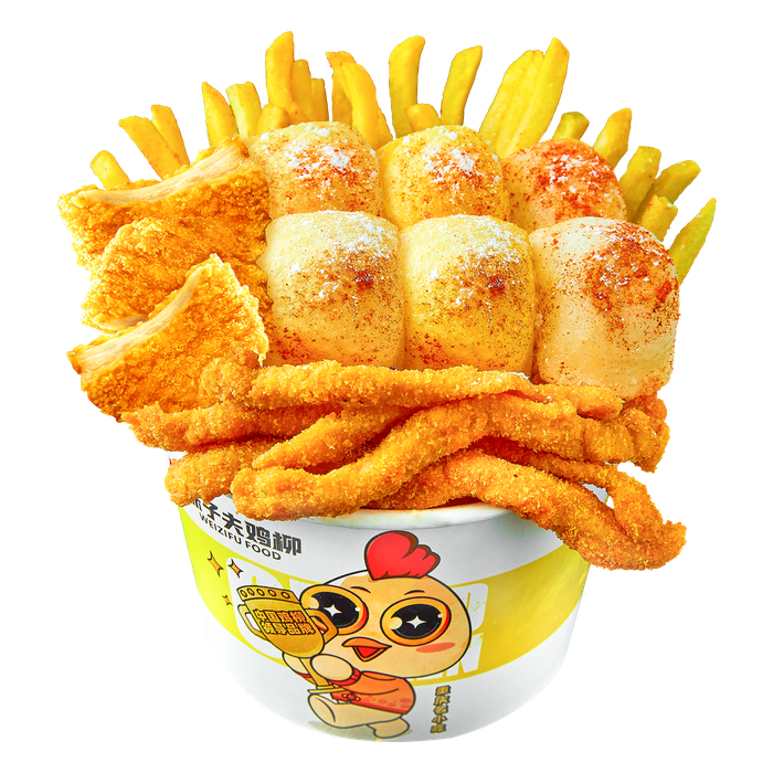 鸡柳四合一
